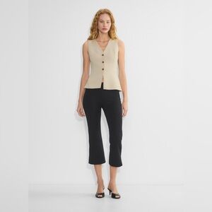 NWT - Aritzia Wilfred Catherine Vest - Size 0 - Marcona Beige